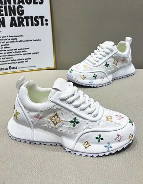 Load image into Gallery viewer, (Free Shipping)(Tariffs included in price) Men's Trendy Breathable Spring and Summer Embroidery Casual Sole Shoes
