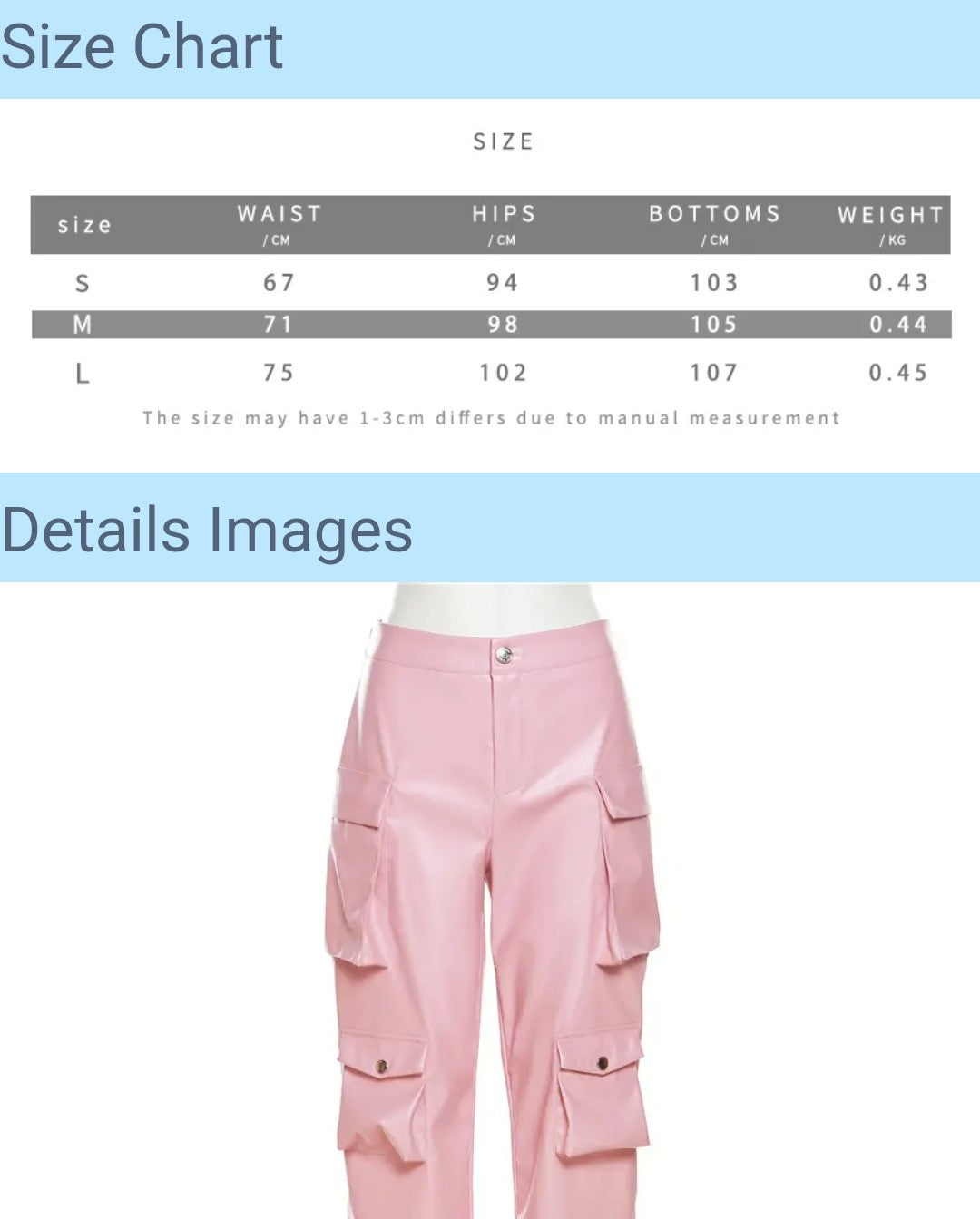(Free Shipping)(Tariffs included in price) Women's cargo pants and trouser pu leather sweatpants track ladies joggers long pants fall winter with pockets