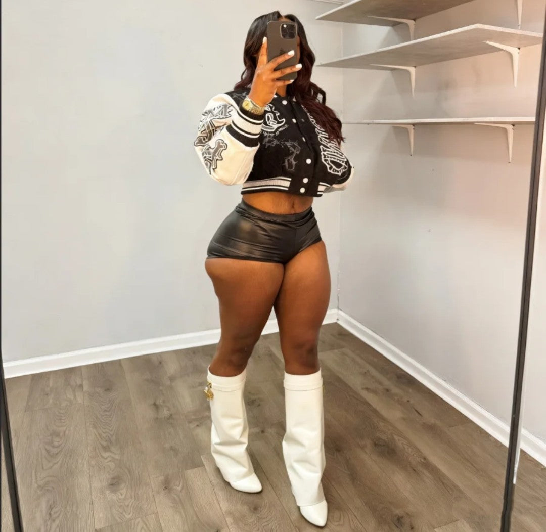 (Free Shipping)(Tariffs included in price) Fall Winter Crop Top Women's Sports Jacket