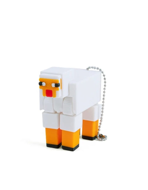 Load image into Gallery viewer, (Free Shipping)(Tariffs included in price) 10 Pack 3D Printed Colorful Pixel Style Flexible Toy Action Figures
