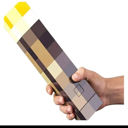 (Free Shipping)(Tariffs included in price) Torch Lamp Children's Toy Night Light Model Toy Brownstone Torch For Living Room Home Decor USB Rechargeable