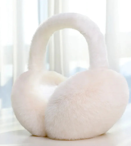 Winter Warm Rabbit Fur Earmuffs