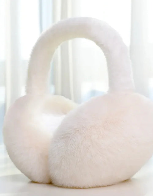 Load image into Gallery viewer, Winter Warm Rabbit Fur Earmuffs
