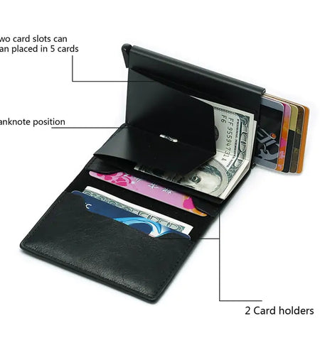 British Style Wallet Card Holder