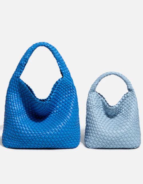 Load image into Gallery viewer, Hand-woven Bucket Soft Leather Bag for Women
