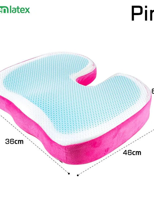 Load image into Gallery viewer, U Shape Silicone Gel Cushion Memory Foam Pillow
