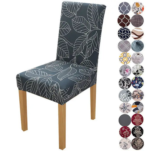 Load image into Gallery viewer, Printed Stretch Chair Cover
