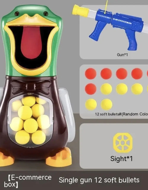 Load image into Gallery viewer, Soft Bullet Duck Shooting Target Toy Set for Kids
