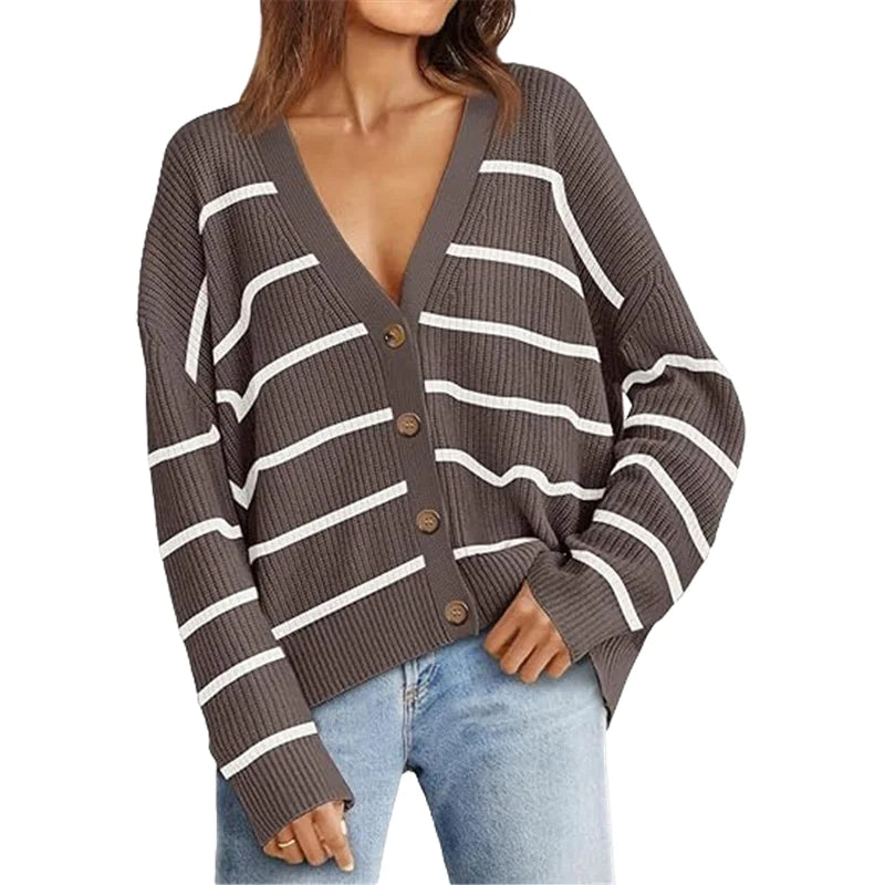 Women's Lightweight Button Cardigan