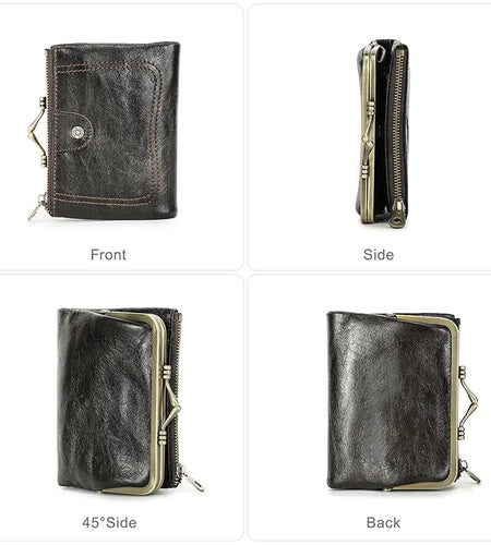 Genuine Leather Wallet Women
