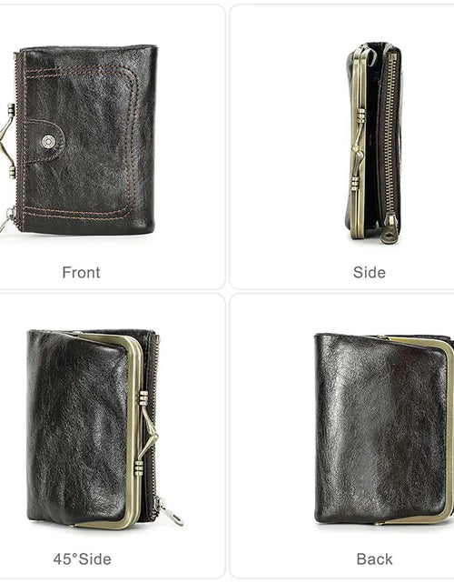 Load image into Gallery viewer, Genuine Leather Wallet Women
