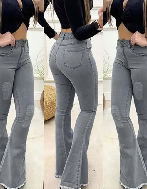 Load image into Gallery viewer, Sexy Slim Flared Trousers
