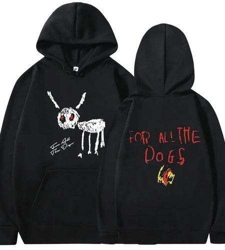 Unisex Printed Vintage Hoodies