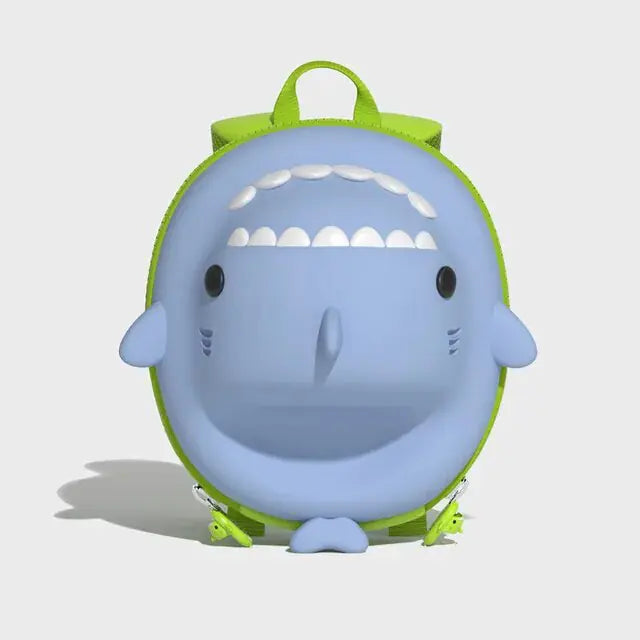 3D Shark Toddler Kindergarten School Bags