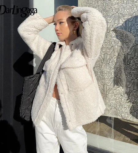 White Winter Jacket Women