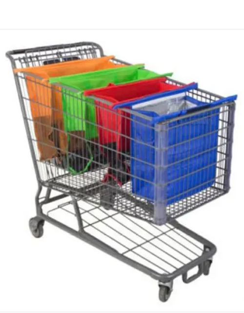 Load image into Gallery viewer, Non-woven Supermarket Shopping Bag For Trolley
