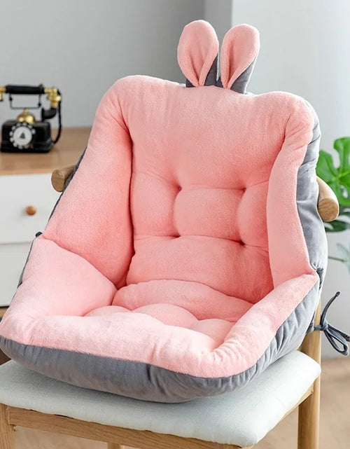 Load image into Gallery viewer, Thick Winter Plush Cushion Backrest Chair Seat
