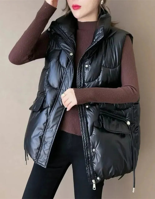 Load image into Gallery viewer, Warm Women Coats Winter Sleeveless
