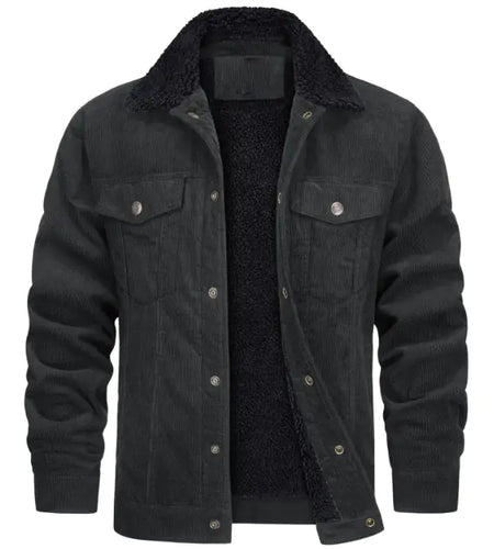Corduroy Plush Jacket Coat