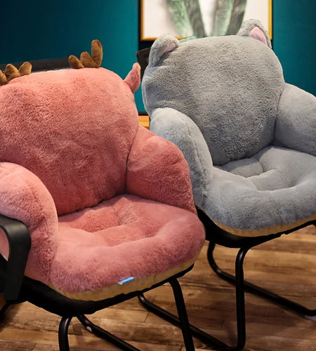 One-piece Chair Cushion: Office/Home Seat Support & Backrest