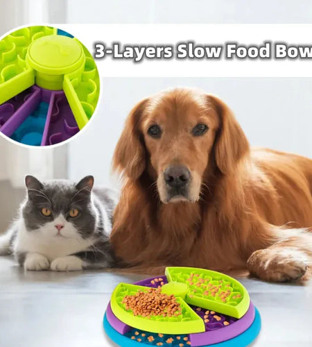 Anti-Choking Puzzle Feeder