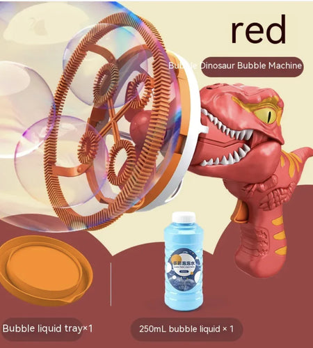 Handheld Dinosaur Bubble Blower Toy
