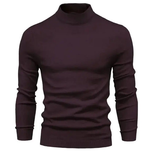 Load image into Gallery viewer, Mid Neck And Slim Trim Sweater
