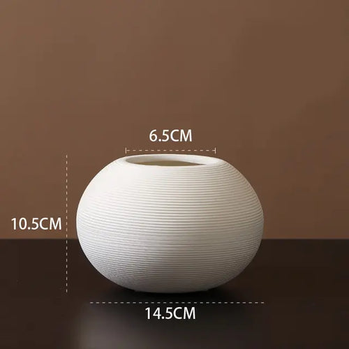 Load image into Gallery viewer, he M-sized Ceramic &amp; Porcelain Tabletop Vase
