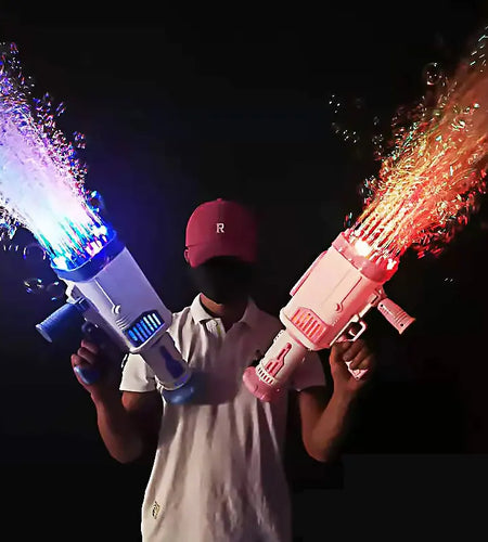 2021 Hot Kids Gatling Bubble Gun Toy