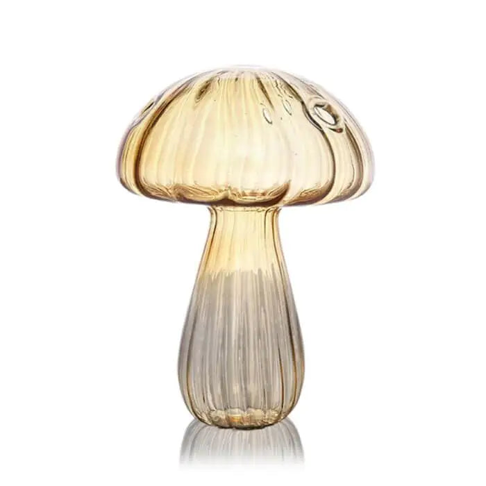 Mushroom Glass Flower Vase