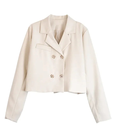 Casual Loose-Fit Short Blazer