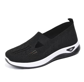 Load image into Gallery viewer, Soft Sole Breathable Hollow Out Flat Shoes for Women
