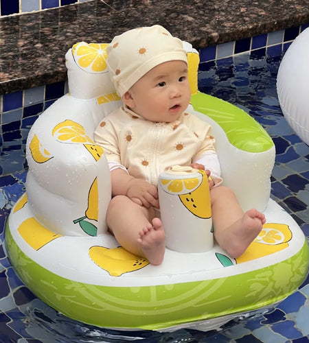 Inflatable Baby Chair for Dining & Bath