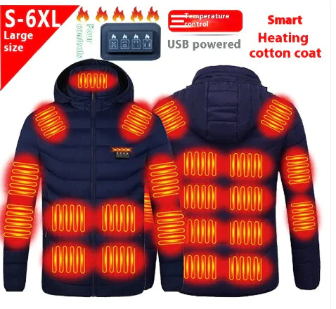 Load image into Gallery viewer, Men's 21 Heating Cotton-padded Jackets
