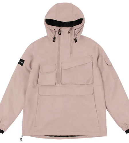 New Ski Suit Coat Veneer Double Board Outdoor Windproof Warm Plus Size Men's Multi-pocket