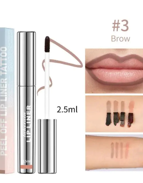 Load image into Gallery viewer, Matte Finish No Stain On Cup Hook Line Lip Liner
