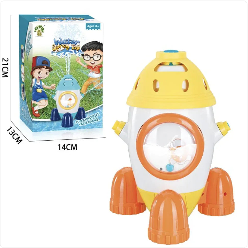 Cartoon Splash Sprinkler Toy for Kids - Outdoor Water Play