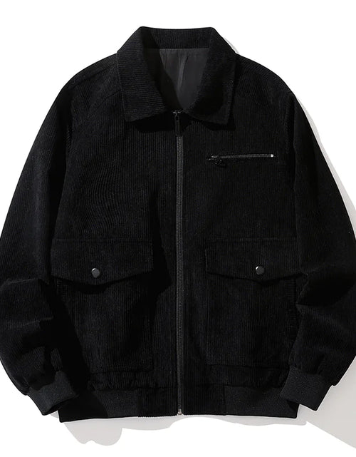 Load image into Gallery viewer, Men's Double Pocket Corduroy Jacket
