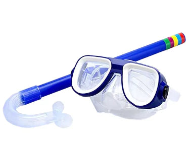 Load image into Gallery viewer, Kids&#39; Anti-Fog Snorkel Set: Shockproof Diving Mask &amp; Breathing Tube
