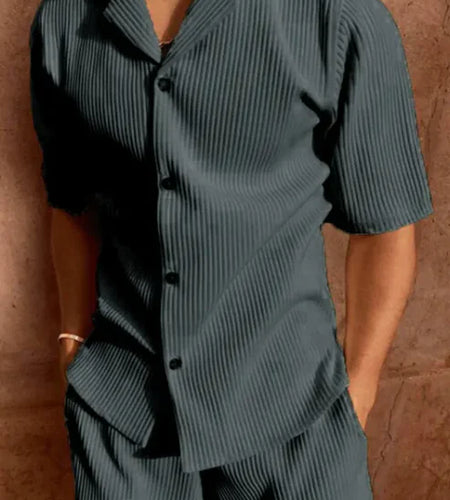 Men's Corduroy Polo Set