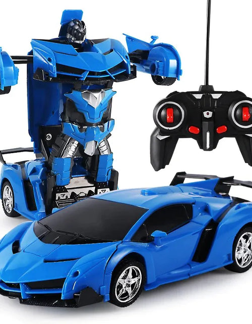 Load image into Gallery viewer, 2in1 Transformer Remote Control Race Car with Rechargeable Battery
