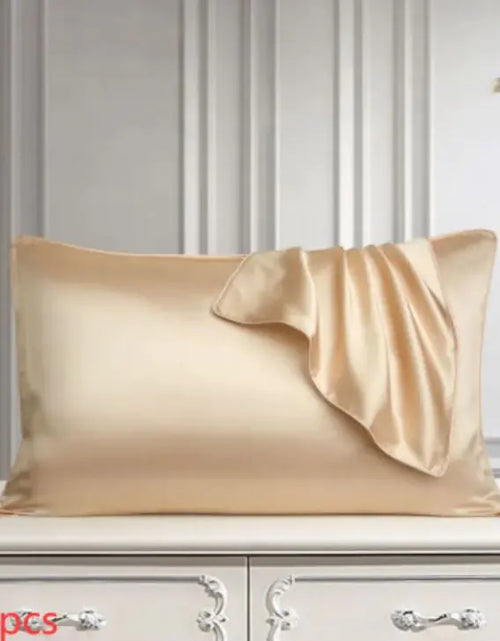 Load image into Gallery viewer, Silk Pillow Case Pure Silk Pillowcase Real Silk Pillowcase Natural Silk Pillowcase
