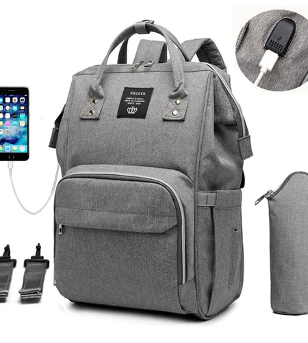 USB Diaper Baby Bag