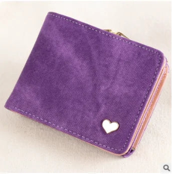 Load image into Gallery viewer, Heart of Gold Compact Wallet
