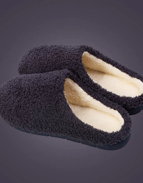 Load image into Gallery viewer, BASIC Fur Indoor Non Slip Slippers
