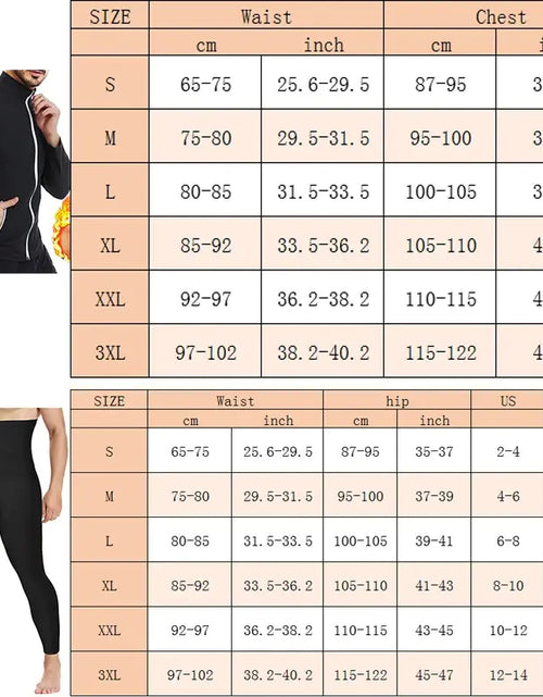 Load image into Gallery viewer, Men&#39;s Exercise Waist Corset Shapewear Sauna Suit
