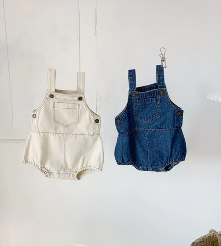 Denim Baby Overalls