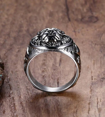 Lion Head Rings