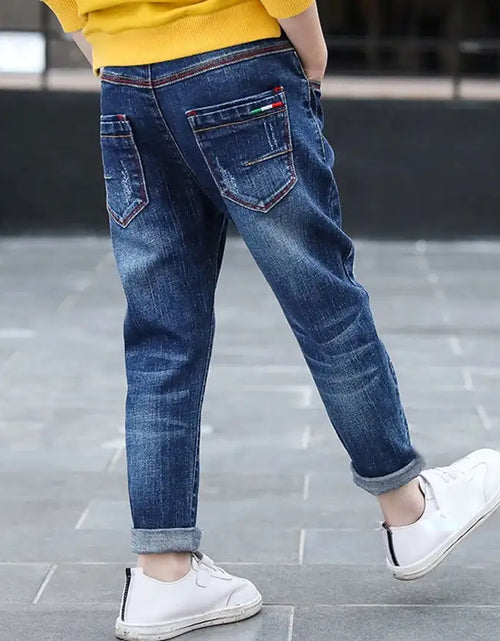 Load image into Gallery viewer, Children&#39;s Denim Pants
