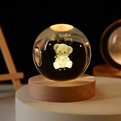 Load image into Gallery viewer, 3D Night Crystal Ball

